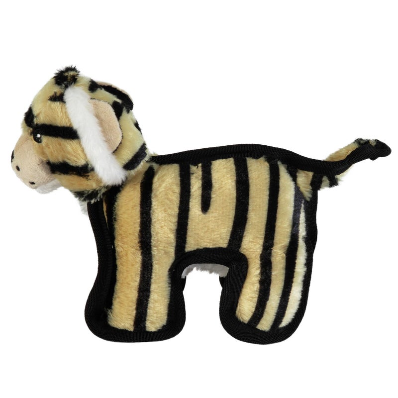 Hyper Pet Tough Plush Tiger Durable Dog Toy with Squeaker - Image 5